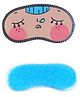 Jenna Napping Printed Sleeping Eye Mask With Cooling Gel
