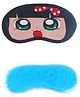 Jenna Polka Dot Printed Sleeping Eye Mask With Cooling Gel