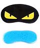 Jenna Yellow Eye Printed Sleeping Eye Mask With Cooling Gel