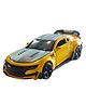 PLUSPOINT Exclusive Alloy Metal Pull Back Die-cast Car Scale Model with Sound Light Mini Auto Toy for Kids (Camaro)