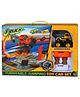 PLUSPOINT Monster Trucks Stunt Play Set with Turnable Jump Track 3 Crash Car & 1 Monster Truck - Multicolour