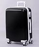 Pine Kids Trolley Luggage Bags Black - 22 inch| Shock Resistant| Telescopic Handle| Water Resistant| Easy Zipper Closure| Durable Wheels| Number Lock