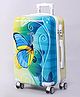 Pine Kids Trolley Luggage Bags Blue - 22 inch| Shock Resistant| Telescopic Handle| Water Resistant| Easy Zipper Closure| Durable Wheels| Number Lock
