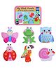 PLUSPOINT 6-in-1 Toddler Fun Jigsaw Early Educational Toy Puzzle Game Box for Kids Gift Birds/Insect (color may vary)