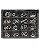 PLUSPOINT Brain Teasers Metal Wire Puzzle Toys Assorted Metal Puzzle Toys- 32 Pieces