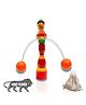 Geltoy Wooden Handicraft Art Balance Man Psychology Toy - Multicolour