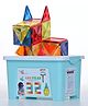 GELTOY Geltiles Magnetic Tiles Freedom 32 Pieces Set Creative Learning STEM Educational Toy for Kids