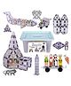 GELTOY Geltiles Magnetic Tiles Everest 40 Pieces Set Creative Learning STEM Educational Toy for Kids