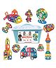 GELTOY Magnetic Blocks 100 Pieces Special Edition Creative Learning STEM Educational Toy for Kids