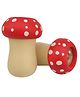 Simple Days Mushroom Wooden Kaleidoscope - Red