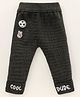 Babyhug Knitted Full Length Pajama Ball Patch - Anthra