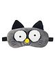 Jenna Cute 3D Cat Grey Sleeping Eye Shade Mask Cover - Grey
