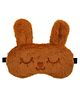 Jenna Fur Bunny Brown Cute Sleeping Eye Mask