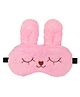 Jenna Fur Bunny Pink Cute Sleeping Eye Mask