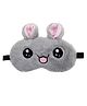 Jenna Fur Kitty Grey Cute Sleeping Eye Mask