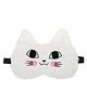 Jenna Fur Tomcat White Cute Sleeping Eye Mask