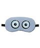 Jenna Round eye Blue Printed Sleeping Eye Mask