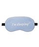 Jenna Sleeping Printed Sleeping Eye Mask - Blue