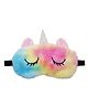Jenna Unicorn Fur Sleeping Eye Mask - Multicolour