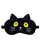 Jenna Velvet Cat Black Sleeping Eye Mask