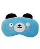 Jenna Velvet Panda Sleeping Eye Mask - Blue