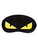 Jenna Yellow Eye Printed Sleeping Eye Mask
