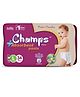 Champs High Absorbent Pant Style Diaper Large White - 34 Pieces