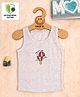 COCOON ORGANICS Sleeveless Parachute Print Vest - Grey