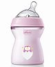 Chicco Natural Feeling Feeding Bottle with Medium Flow Nipple Pink - 250ml