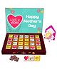 Expelite Unique Mothers day Chocolate and Greetings Gifts from Son - 24 pc