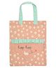 Mi Arcus Printed Travel-Friendly Tote Bag with Small Outside Pocket for Toy Storage - Pink, 32x36 cm