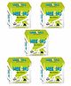 Meechu Taped Style Diapers Medium (Pack of 5) Cottony Soft Absorb Technology Leakage Protection - 25 Pieces