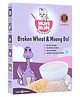 NumNum Organic Broken Wheat & Moong Dal Porridge - Nutritious Baby Cereal 6M-3Y, 200g
