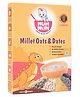 NumNum Organic Millet, Oats & Dates Porridge Mix - Energy-Boosting Baby Cereal 200g, Gluten-Free, 7M-3Y