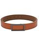CALVADOSS Non Leather Solid Belt - Brown