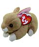 Ty Toy Bunnie Rabbit Soft Toy Brown - 14.5 cm