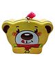 FunBlast Money Saving Tin Coin Bank With Lock And Key - Yellow