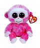 Ty Toy Monkey Soft Toy Pink - 12.5 cm