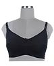 Kriti Moulded Nursing Bra - Black
