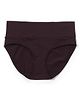 Kriti Comfort Fold Over Panty - Brown