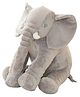 Little Innocents Fibre Filled Stuffed Animal Elephant Baby Pillow - Grey