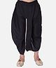 Tabard Solid Cotton Dhoti - Black