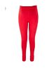 Maternity Knit Churidhar With Elastic - Red ( Extra Extra Large )