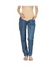 Kriti Western Maternity Jeans - Light Blue