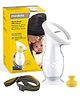 Medela Silicone Manual Breast Milk Collector Pump - White