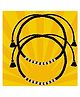 Darshraj Jewels 925 Sterling Silver Evil Eye Nazariya Bracelet 1 Pair - Silver Black