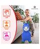 Uniquebuyin Sport Inflatable Rubber Jumping Riding and Bouncing Horse - Blue