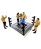 UNIQUEBUYIN WWE Wrestlemania Heroes Set of 4 Action Figures Collectible Models with Weapons Wrestling Hero Ultimate Ring Warrior Power (Multicolour)