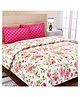 SEJ by Nisha Gupta Cotton California Double Bedsheet Set With Pillow Cover -  Pink