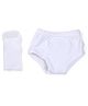 BabyPure Diaper Pant With Liner - White